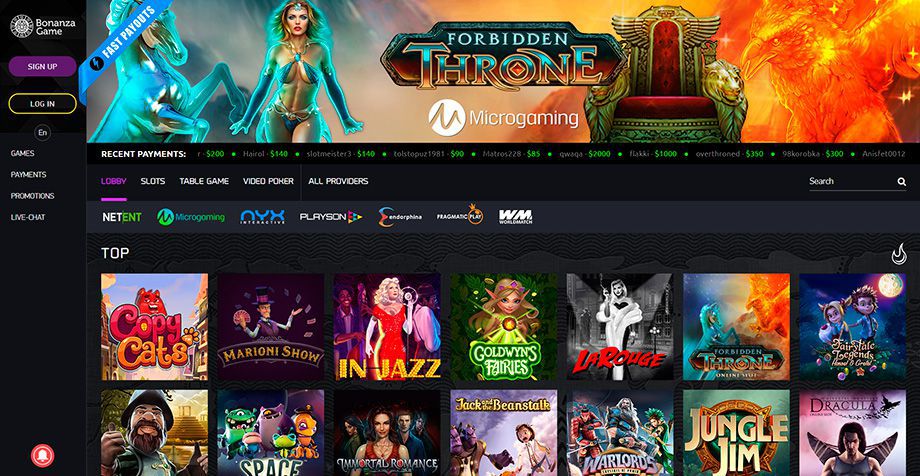 BonanzaGame Casino - Najlepsze miejsce dla miłośników gier BonanzaGame Casino - Najlepsze miejsce dla miłośników gier